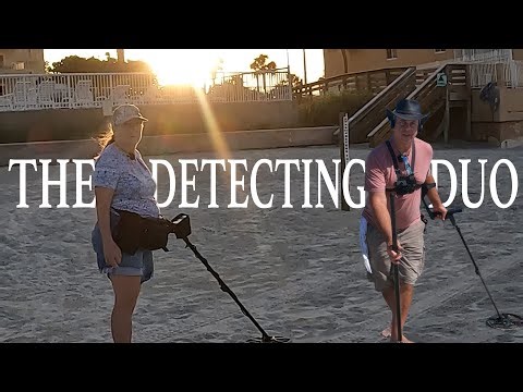 Another Coin Spill Kinda Day Metal Detecting New Smyrna Beach Florida | The Detecting Duo