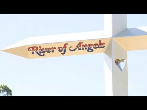 Memorial cross unveiling in Kerrville