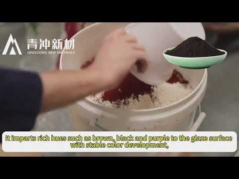 Application of Manganese Dioxide in Ceramic Glaze