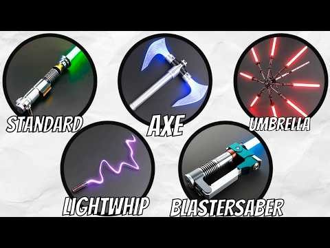 Every Lightsaber Type Explained in 13 Minutes
