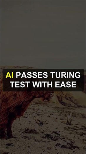 93% of People Don't Know AI Passes Turing Test #Shorts