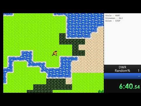 Dragon Warrior Randomizer - Z2R Week I Upstarts practice.