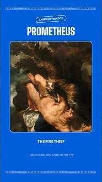 Prometheus: The Titan Who Stole Fire From the Gods | Greek Mythology Story