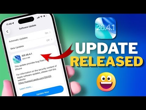 iOS 26.4.1 Urgent Update Released 🔥| What’s New | Bug Fixes | Should You Update?