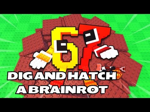 Digging for Brainrot Eggs Until I Hatch a LEGENDARY!