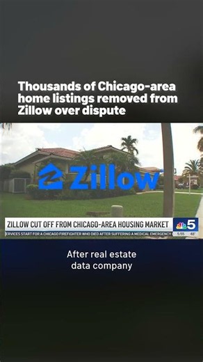 Thousands of Chicago-area home listings removed from Zillow over dispute