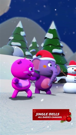 Jingle Bells by All Babies Channel Available on Spotify #shorts #christmas #hooplakidz
