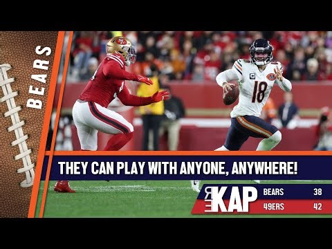 REKAP: 🏈 Chicago Bears 42-38 loss to San Francisco 49ers. ‘They can play with anyone, anywhere!’