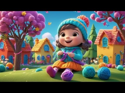 Finger Knitting Go Loop, Loop, Loop | English Nursery Rhyme | Kids Songs | Baby Music