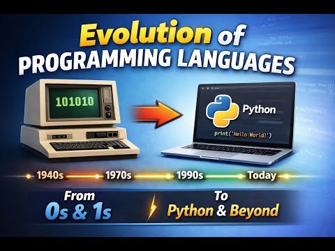 Evolution of Programming Languages: From C to Python (Explained Simply)