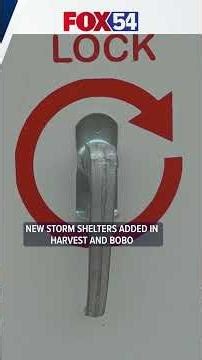 New storm shelters in Harvest and Bobo expand severe weather safety in Madison County