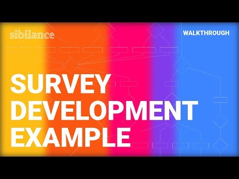 DEMO - sibilance™ Survey Development Example