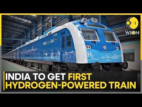 India's First Hydrogen Train Ready | PM Modi To Flag Off World's Longest Hydrogen-Powered Train
