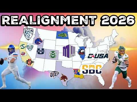 Conference Realignment for 2026 is Complete