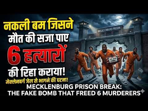 The Fake Bomb That Freed 6 Death Row Killers | Mecklenburg Prison Escape #crimeinvestigation