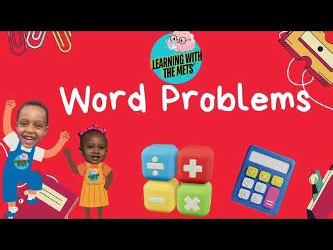 Solve Word Problems| K-1st grade| Math