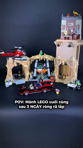 Thành quả xứng đáng 🤣 #alongbrick #LEGO #LEGOVietnam #batman #LEGODC #review #collector