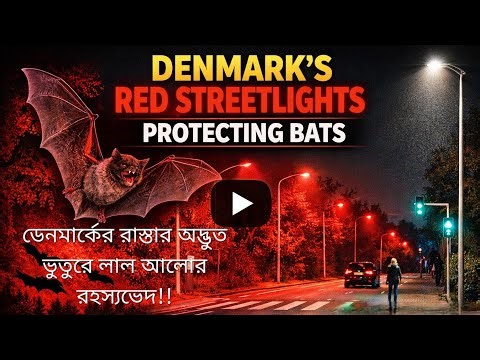 Denmark Mysterious Red Street Lights|| ডেনমার্কের অদ্ভুত ভুতুরে লাল আভার রহস্যভেদ||