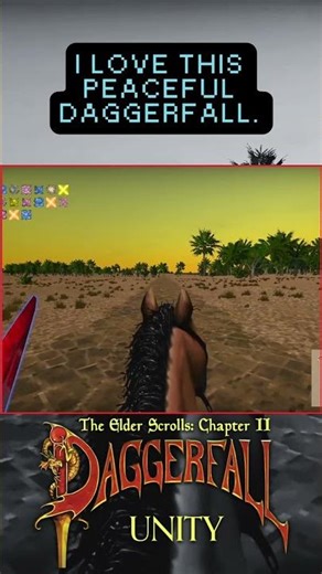 Daggerfall Unity – Peaceful #retrogaming #classicgames #games