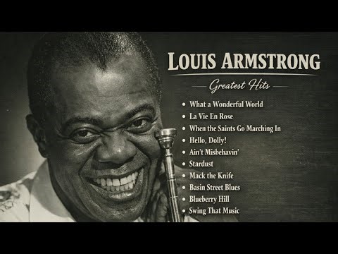 The BEST of Louis Armstrong | Jazz Songs 50's 60's 70's 🎷
