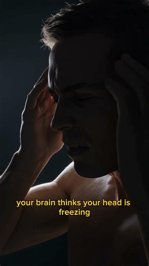 The Truth About BRAIN FREEZE 🧊🧠 | #shorts #anatomy #science