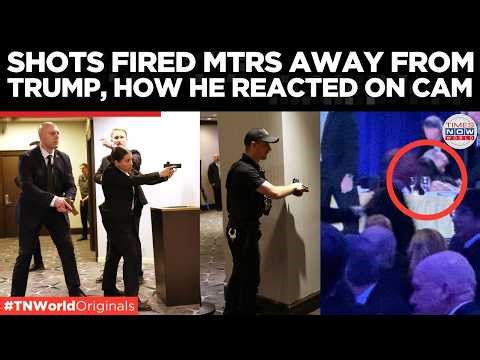 "STAY DOWN!", Gunman Opens Fire at Trump White House Dinner, Trump's Face Changed In Seconds!