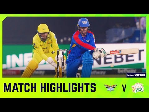 Durban's Super Giants vs Joburg Super Kings | Match 6 Highlights | Betway SA20