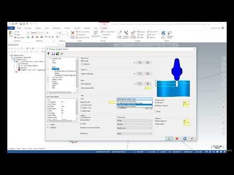 002 Morph Milling with Zig Zag Mastercam Tutorials