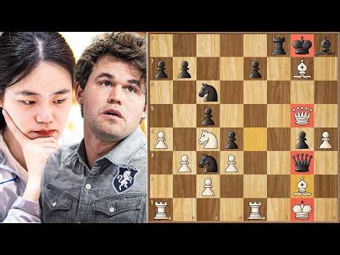 First Game Against a Woman in 8 Years || Magnus Carlsen vs Zhu Jiner || TePe Sigeman & Co 2026