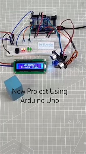 Radar Project with using arduino uno board #shorts #ai #viral #radar #trending #technology