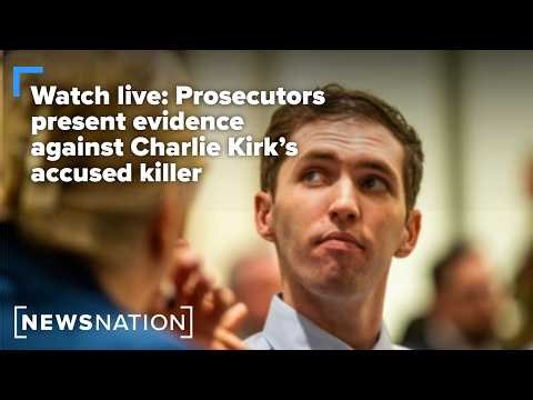 Watch live: Prosecutors present evidence against Charlie Kirk’s accused killer