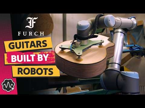 Inside Europe's Most Automated Acoustic Guitar Factory