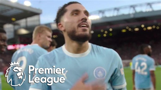 Rayan Cherki dazzles through Liverpool's defense for Man City's third | Premier League | NBC Sports