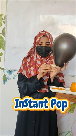 Title: NEVER Touch a Balloon With an Orange! 🚫🍊#ScienceExperiment#science #MagicTrick#ScienceIsFun