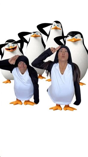 WAIT FOR IT! 🐧🤣 #funny #shorts