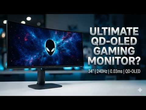 Alienware AW3425DW Review | 34" 240Hz QD OLED Gaming Monitor Is INCREDIBLE!
