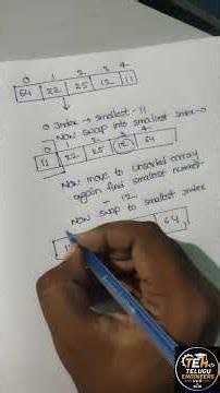 Selection Sort in C: Algorithm, Code Example & Explanation