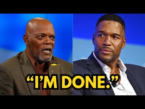 Samuel L. Jackson SILENCES Michael Strahan LIVE On GMA