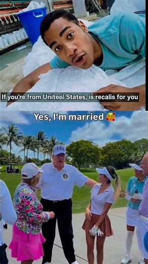 😂 Donald Trump Funny Golf Moment Goes Viral! ⛳🇺🇸