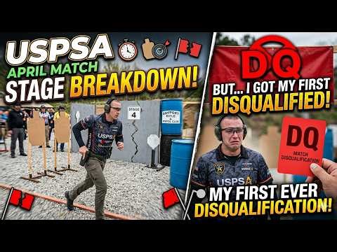 Don't Make This Mistake! 🛑 USPSA Stage Breakdown + DQ