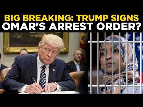 US NEWS LIVE: Ilhan Omar In Jail? Trump’s Explosive Attack on Ilhan Sparks Uproar | Trump vs Ilhan