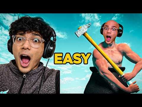 i played getting over it (part1)🔥