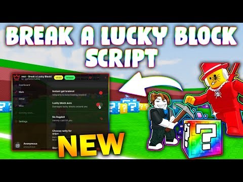 *NEW* Break a Lucky Block! Script (PASTEBIN 2026) (KILL AURA ,FREEZE SAMMY ,AUTO MYTHIC/SECRET/GOD )