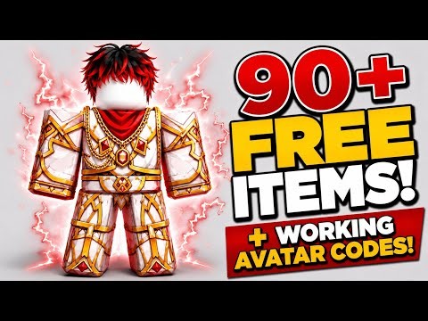 HURRY! GET 90+ FREE ITEMS IN ROBLOX! 🤫 (FREE AVATAR CODES + WORKING PROMOCODES) 2026!