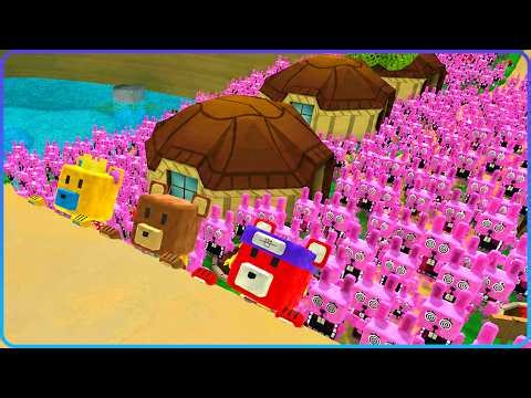 Army of Tristopios is Chasing Us Super Bear Adventure