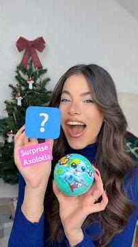 SURPRISE AXOLOTL BLINDBOX 😳🦠Karácsonyi Nyereményhét 4. nap 🎄#blindbox #zurutoys #unboxing #magyar