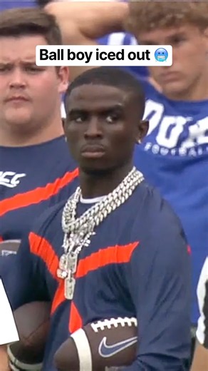 Duke’s ball boy has all the chains 😭
