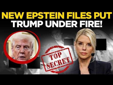 US NEWS LIVE: Pam Bondi Reacts to New Epstein Files Target Trump | Pam Bondi LIVE | World News LIVE