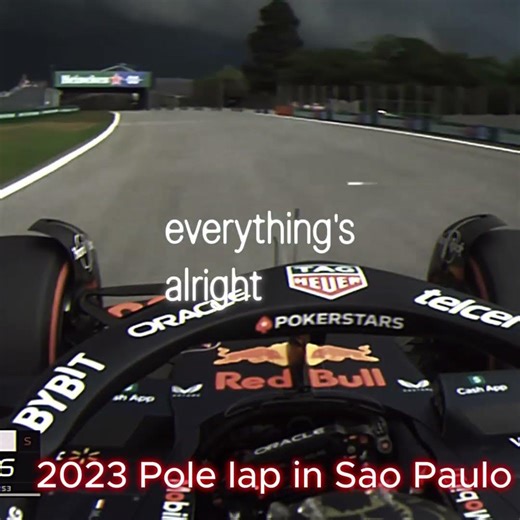 2023 Pole lap in Sao Paulo #edits #trending #hearttouching #f1 #foryou #verstappen