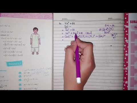 Class 9 Maths || Chap 5 Factorization || Exercise 5.2 || Q1,2,3,4,5 || kpk board ||